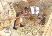 In the Carpenter Shop Carl Larsson